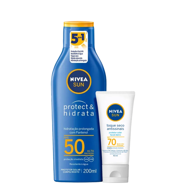 Kit NIVEA SUN Protect & Hidrata Dupla (2 Produtos)
