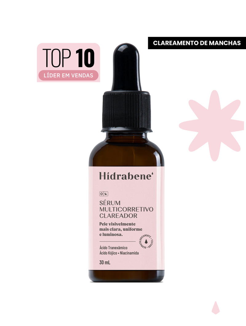 Sérum multicorretivo clareador Hidrabene
