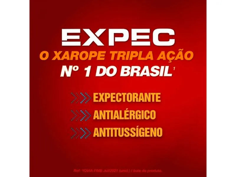 Expec Xarope 120ml Legrand Xarope Anti Alérgico