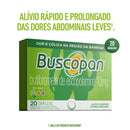Buscopan Brometo de Escopolamina 10mg 20 drágeas