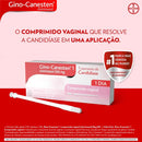 Gino Canesten Comprimido Vaginal 500mg - 1 Unidade + 1 Aplicador