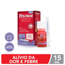 Tylenol Paracetamol Bebê 100mg/ml Suspensão Oral Sabor Frutas 15ml