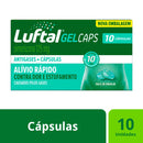 Luftal Gel Caps 125Mg 10 Cápsulas Simeticona