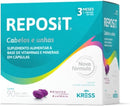 Reposit Cabelos E Unhas 30caps Gel