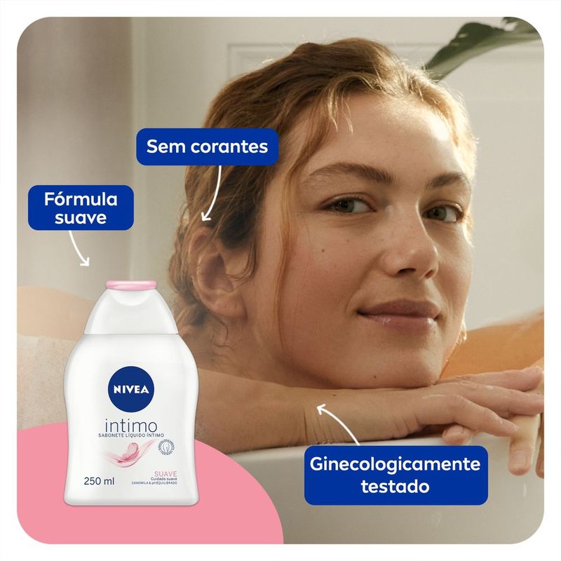 Nivea Suave Sabonete Íntimo Líquido 250ml