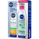 Kit Nivea Protetor Solar Facial Beauty Expert Controle de Oleosidade FPS 60 50g + Água Micelar Efeito Matte 7 em 1 200ml