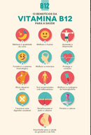 Vitamina B12 500mg 60cps Eurofito Suplemento Alimentar