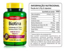 Biotina 02 unidades Cabelo Unhas E Vitaminas + Acido Fólico  Maxinutri