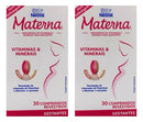 Suplemento Materna 30 Comprimidos Vitamina para Gestantes.