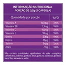 TOPVIT MULTIVITAMíNICO HAIR COM 60 CáPSULAS CABELO E UNHA