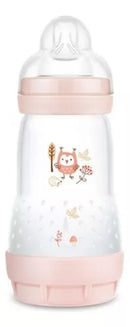 Kit Com 2 Mamadeiras Easy Start Set Rosa Mam 130 E 260ml