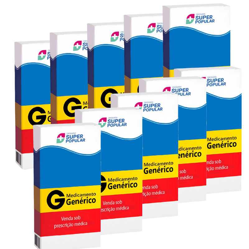 Tadalafila kit 10 caixas Eurofarma 20mg Com 4 Comprimidos