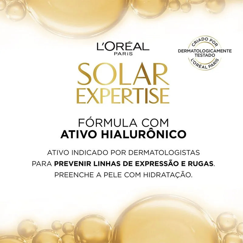Protetor Solar Facial L'Oréal Paris Solar Expertise Antirrugas Com Cor FPS60 - 40g