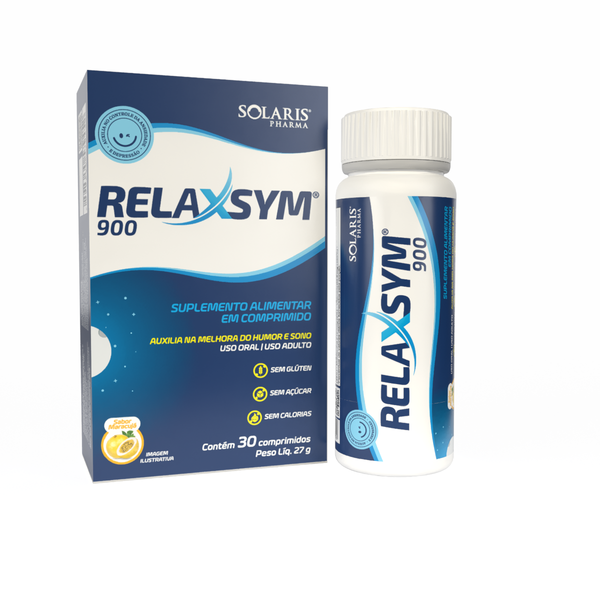 RELAXSYM 900 C/30 COMP MELATONINA E TRIPTOFANO 30 CPS