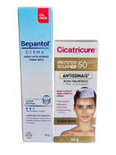 Combo Hidratação. Cicatricure protetor + Bepantol Oil free
