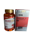 Moroslim + Ômega 3 Morosil Laranja Moro Kit emagrecimento