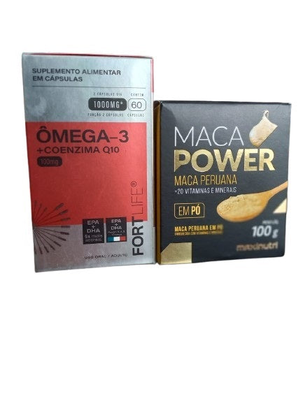 Maca Peruana e Ômega 3: Energia, Equilíbrio e Saúde em Dobro
