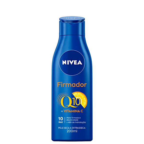 NIVEA Firmador Q10 + Vitamina C Pele Seca - Loção Hidratante Corporal 200ml