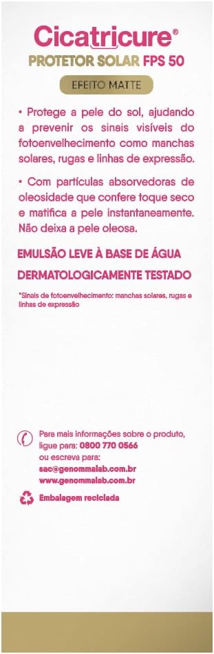 Combo Hidratação. Cicatricure protetor + Bepantol Oil free