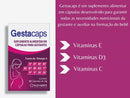 Vitamina Completa Para Mulheres Gestantes Gestacaps 30cáps