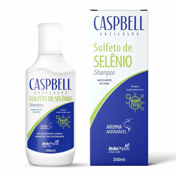 Caspbell shampoo anticaspa com 100ml - BELLAPHYTUS