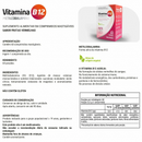 VITAMINA B12 MASTIGáVEL ZERO AçUCAR 60 COMPRIMIDOS MAXINUTRI