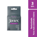 Jontex Preservativo Lubrificado Sensation Texturizado Pacote 3 Unidades