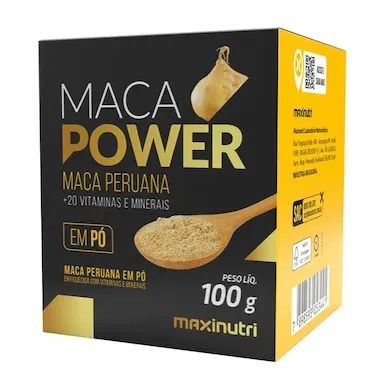 Maca Peruana Power com vitaminas - 2 unidades de pó  - Maxinutri