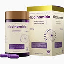 Niacinamida 1000mg 60 Cápsulas Fortlife Sem Sabor